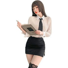 Naughty School Girl Teacher Erotic Uniform Teddy Outfit - Cosparty