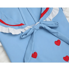 Nautical Sailor Inspired 50s Style Pinup Adult Onesie - Cosparty