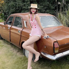 Nautical Sailor Inspired 50s Style Pinup Adult Onesie - Cosparty