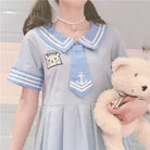 Navy Baby Bear Dress for a Precious Sailor-Inspired Look - dresses