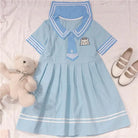 Navy Baby Bear Dress for a Precious Sailor-Inspired Look - dresses