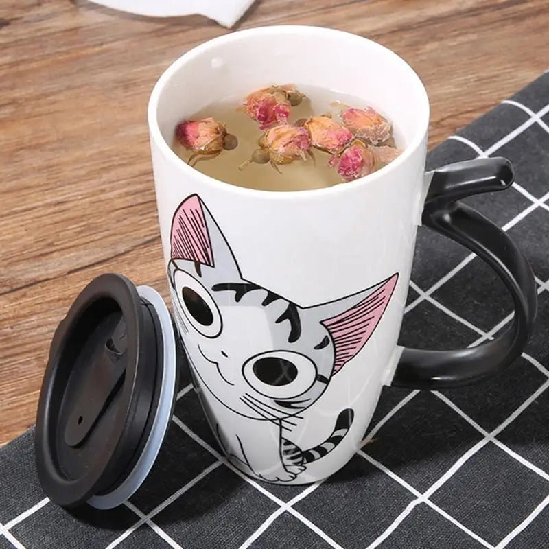 Neko Atsume Travel Mugs and Thermos for Cosparty Enthusiasts - Cosparty