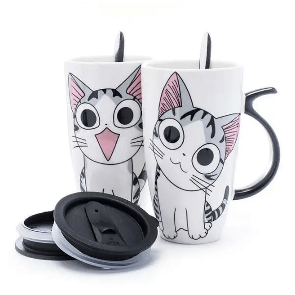 Neko Atsume Travel Mugs and Thermos for Cosparty Enthusiasts - Cosparty