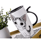 Neko Atsume Travel Mugs and Thermos for Cosparty Enthusiasts - Cosparty