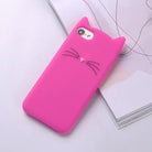 Neko Kitty Cat Phone Case with Free Shipping and Satisfaction Guarantee - For iPhone 11promax / Magenta - Phone Case