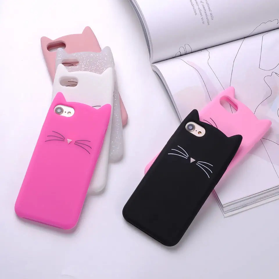 Neko Kitty Cat Phone Case with Free Shipping and Satisfaction Guarantee - Phone Case