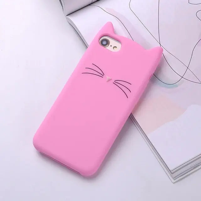 Neko Kitty Cat Phone Case with Free Shipping and Satisfaction Guarantee - For iPhone XS Max / Pink - Phone Case