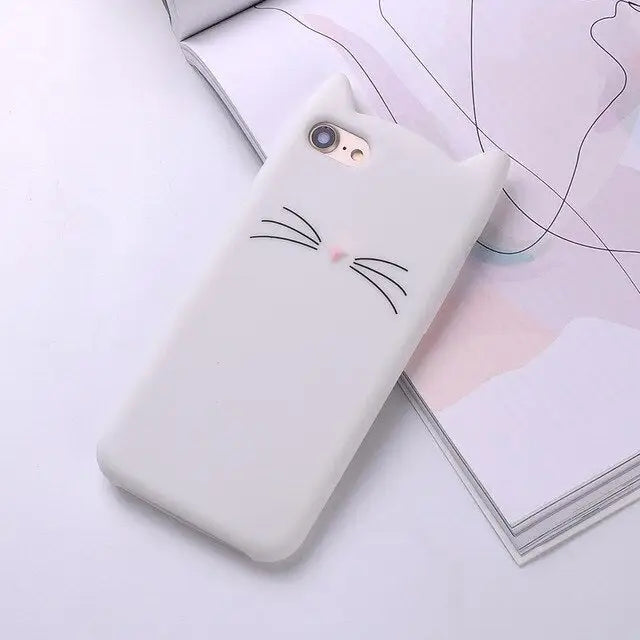 Neko Kitty Cat Phone Case with Free Shipping and Satisfaction Guarantee - For iPhone 11pro / White - Phone Case