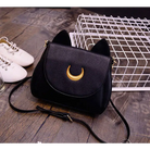 Neko Luna Cat Purse for Magical Girls in Black or White - Purse