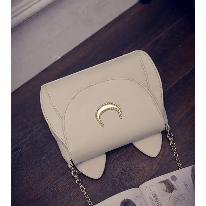 Neko Luna Cat Purse for Magical Girls in Black or White - Cosparty