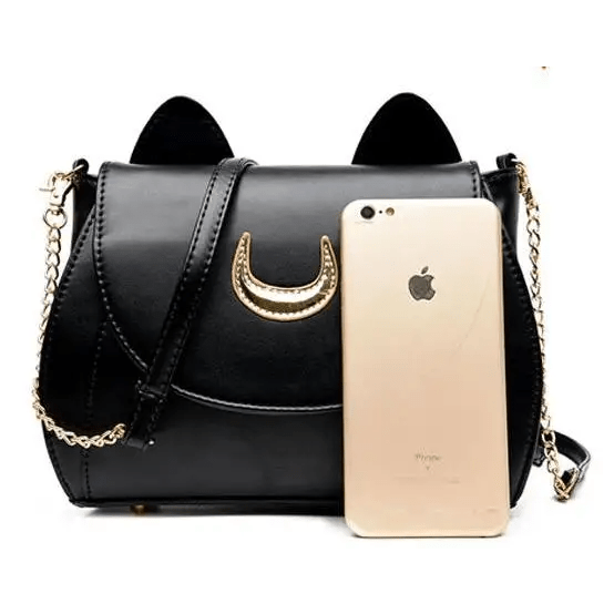 Neko Luna Cat Purse for Magical Girls in Black or White - Cosparty