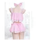 Neko Maid Inspired Lingerie Set for Kawaii Lovers - Cosparty