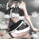 Neko Maid Inspired Lingerie Set for Kawaii Lovers - lingerie