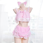 Neko Maid Inspired Lingerie Set for Kawaii Lovers - lingerie