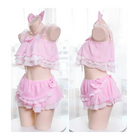 Neko Maid Inspired Lingerie Set for Kawaii Lovers - lingerie