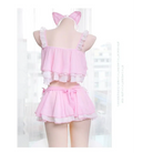 Neko Maid Inspired Lingerie Set for Kawaii Lovers - lingerie