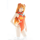 Neon Genesis Inspired Gamer Girl Bodysuit with Built - In Bra Liner - Cosparty