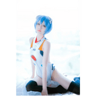 Neon Genesis Inspired Gamer Girl Bodysuit with Built - In Bra Liner - Cosparty