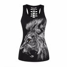 Open - Back Gothic Tank Top for Summer Style - Cosparty