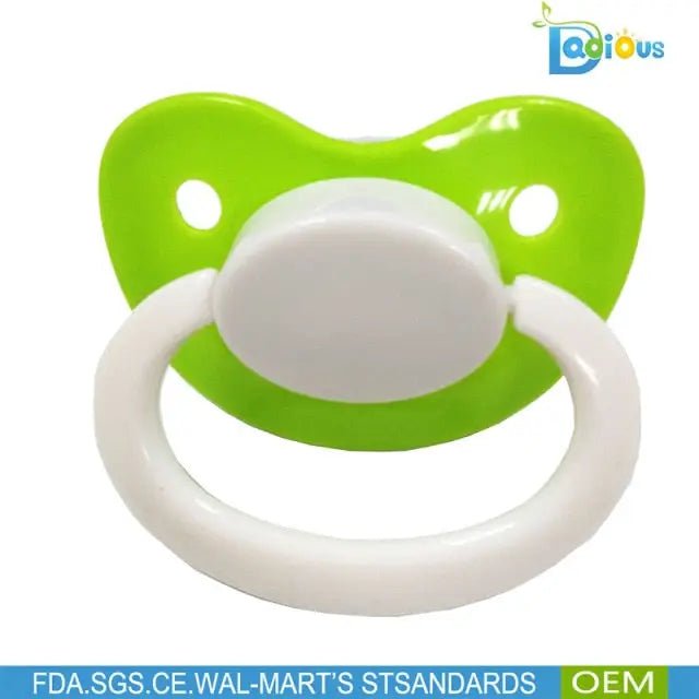 Orange BPA - Free Adult Pacifier with Discount Codes Available - Cosparty