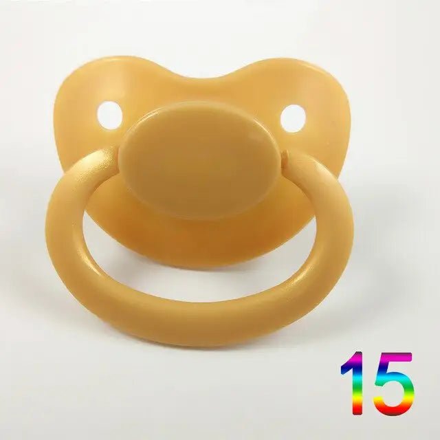Orange BPA - Free Adult Pacifier with Discount Codes Available - Cosparty