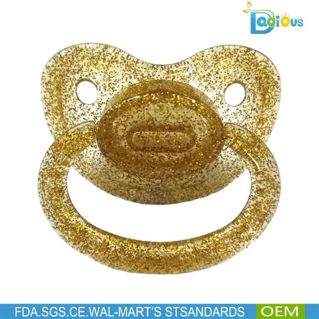 Orange BPA - Free Adult Pacifier with Discount Codes Available - Cosparty