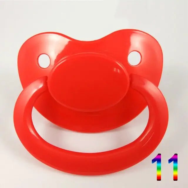 Orange BPA - Free Adult Pacifier with Discount Codes Available - Cosparty