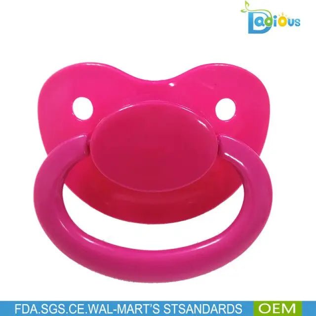 Orange BPA - Free Adult Pacifier with Discount Codes Available - Cosparty