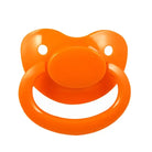 Orange BPA-Free Adult Pacifier with Discount Codes Available - pacifier