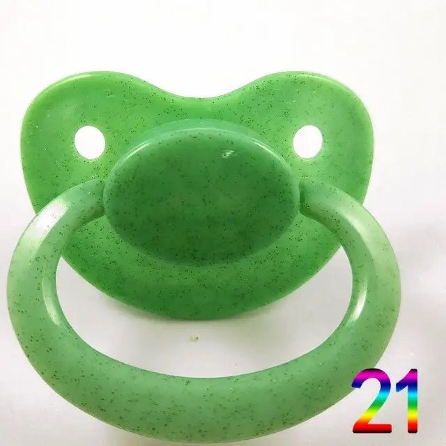 Orange BPA - Free Adult Pacifier with Discount Codes Available - Cosparty