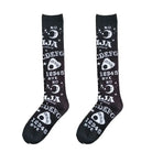 Ouija Board Knee Socks for Cozy Gothic Style - socks