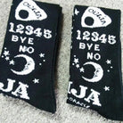Ouija Board Knee Socks for Cozy Gothic Style - Cosparty