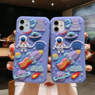 Out of This World 3D Outer Space iPhone Case - phone case