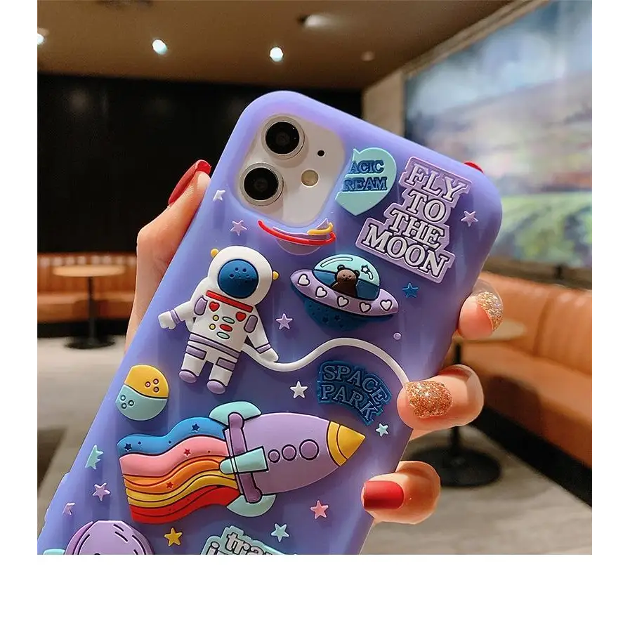 Out of This World 3D Outer Space iPhone Case - phone case