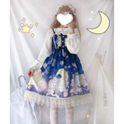 Outerspace Alien Inspired Lolita Dress for Cosmic Princesses - dress