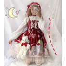 Outerspace Alien Inspired Lolita Dress for Cosmic Princesses - dress