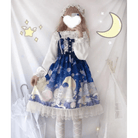 Outerspace Alien Inspired Lolita Dress for Cosmic Princesses - Cosparty