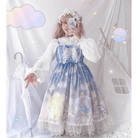 Outerspace Alien Inspired Lolita Dress for Cosmic Princesses - Cosparty