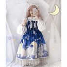 Outerspace Alien Inspired Lolita Dress for Cosmic Princesses - Cosparty