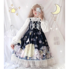 Outerspace Alien Inspired Lolita Dress for Cosmic Princesses - dress