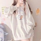 Oversized Cozy Cinna Hoodie for Cute Fashion Lovers - hoodie