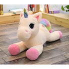 Jumbo Rainbow Unicorn Plush - 40cm / Pink - Plush