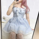 Pale Blue Princess Dress for a Fairytale Look - dress