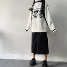 Panda Playgirl Gothic Anime Turtleneck Sweater with 48cm Sleeve Length - Cosparty