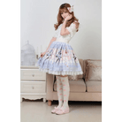 Pastel Anime Girl Lolita Skirt in Kawaii Fairy Kei Style - Cosparty