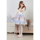 Pastel Anime Girl Lolita Skirt in Kawaii Fairy Kei Style - S - Skirts