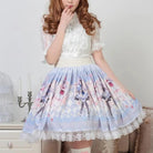 Pastel Anime Girl Lolita Skirt in Kawaii Fairy Kei Style - Cosparty