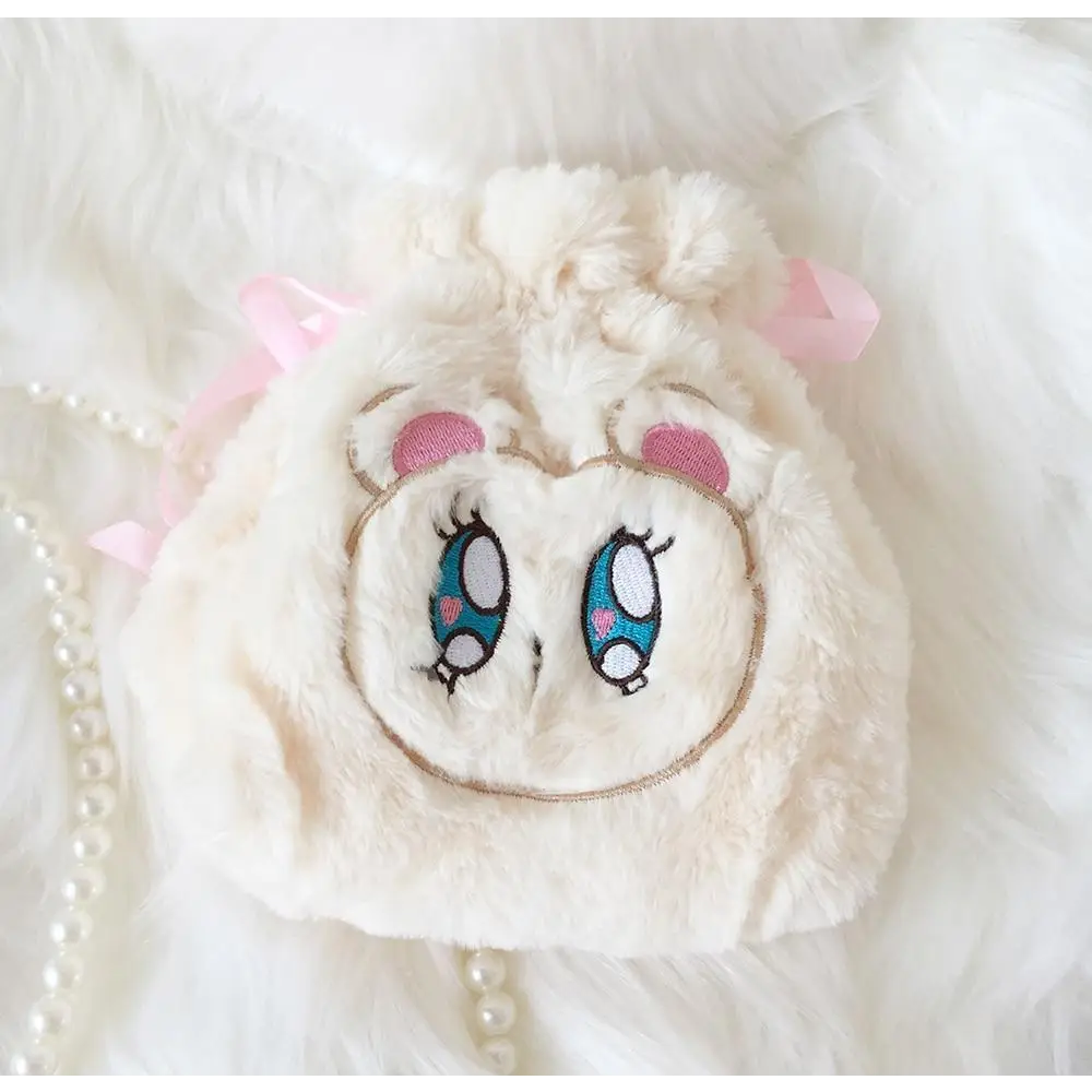 Pastel Baby Bear Drawstring Bag for Kawaii Cosparty Essentials - bags