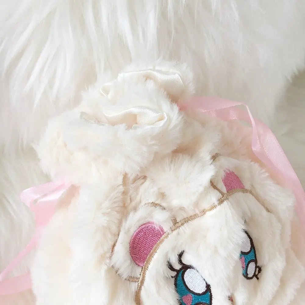 Pastel Baby Bear Drawstring Bag for Kawaii Cosparty Essentials - Cosparty