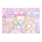 Pastel Baby Bear Puffy Stickers for Creative Decoration - stickers